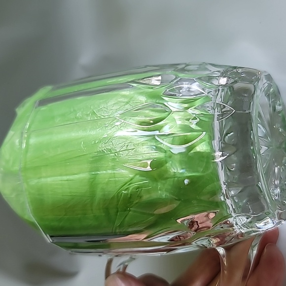 Cristal D'Arques-Durand mugs two Bretagne lead crystal clear hot beverage - Picture 5 of 12